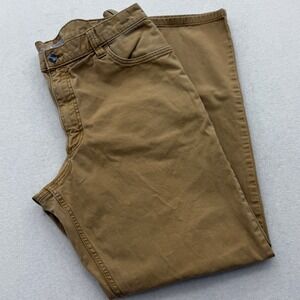 Carhartt Relaxed Fit Men 38x34 Tan Khaki Canvas Work Pants Outdoor